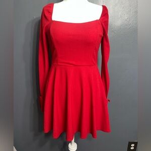 NWT Francesca’s Elegant Red Women's Dress size L